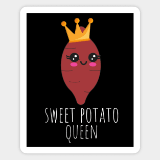 Sweet Potato Queen Kawaii Magnet